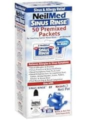 Health and Beauty: NeilMed Sinus Rinse 50 Premixed Packets - NeilMed