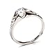 Fashion Plaza Christmas Gift Women Jewelry Use Crystal Wedding Ring R69