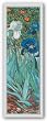 Iris (Detail) by Vincent van Gogh 11.25"x36.6875" Art Print Poster
