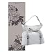 Gaiam Prosperity Flower Yoga Mat & Beau Tote Bag (Matching 3-pc. Set) Gray