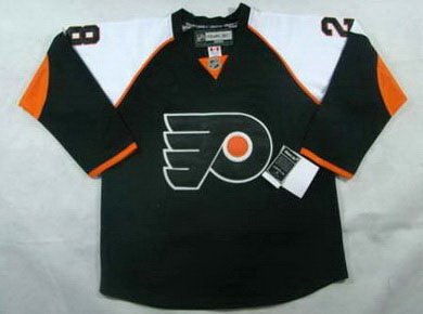 Brand New #28 Philadelphia Flyers Claude Giroux Jersey Black Alternate Home Jersey Size XL - 100% Sewn, Free Shipping!