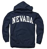 Nevada Wolf Pack Navy Arch Hooded Sweatshirt