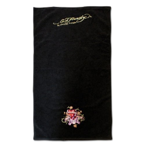 Ed Hardy 10399800 Handtuch mit Stickerei Love kills slowly, 50 x 100 cm, 100% Baumwolle Preisvergleich