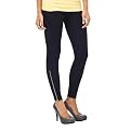 Juniors' Xhilaration&reg; Fashion Zipper Legging - Black
