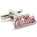 Mississippi Rebels NCAA Logo'd Executive Cufflinks w/ Jewelry Box