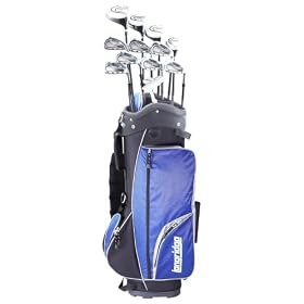 Longridge - Set complet golf - 32 pi�ces Alpha Graphite - Bleu