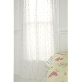 Whistle&Wink-BlossomDotSheerWindowPanels(Drapes)