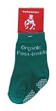 Babygags Organic Pest-Inside Socks in Green 0-12 Months