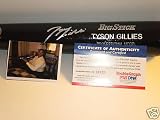Tyson Gillies Mariners ROOKIE Signed Bat PIC PSA/DNA