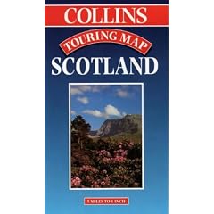 Collins Scotland Touring Map