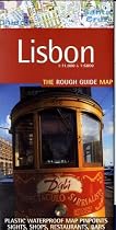 Rough Guide Map Lisbon 1e