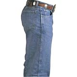 Resistol Rodeo Gear Mens Classic Fit Stonewashed Denim Jeans 32W x 36L by Rodeo Gear