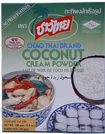 Chao Thai brand Coconut Cream Powder 13 oz box by Chao Thai