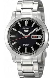 Seiko Men's SNK795K1S Stainless-Steel Analog with Black Dial Watch