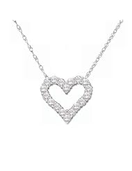Diamond Heart Pendant 1/2ctw