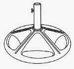 AGIO INTERNATIONAL CO., INC 1004-8800D Sheridan Umbrella Base
