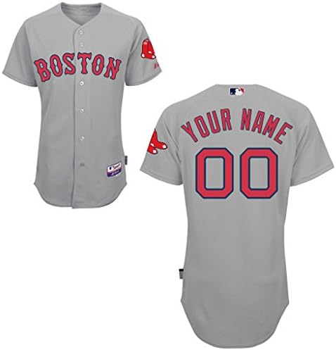 Boston Red Sox Customized Road Grey Jersey Size 40