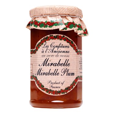 Mirabelle White Plum Jam Andresy All natural French jam pure sugar cane 9 oz jar Confitures a l'Ancienne, One