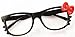 FancyG® Cute Fashion Glass Frame Eyewear with Bow Tie Cat Eyes Whiskers NO LENS