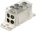 Produkt-Bild: C-Quence 4 fach Verteilerblock Silver-Edition