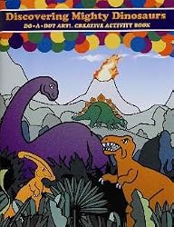 Do-A-Dot Dinosaurs Book Activity Book
