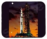 Saturn V Rocket Mouse Pad