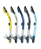 Oceanic Ultra Dry Mini Snorkel with Small Mouthpiece, Flex and Purge for Scuba Diving and Snorkeling