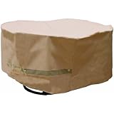 Hearth & Garden SF40245 Deluxe Round Table and Chair Set Cover