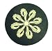18 inch Black Bodhran - gold design