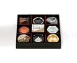 Assorted Porcelain Japanese Earth-tone Mini Dipping Bowls - Set of 8