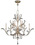 Fine Art Lamps 701340 Oversized 10LT Chandelier Beveled Arcs Transitional Indoor Lighting