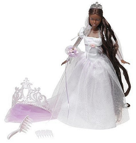 Barbie Princess - Rapunzel's Wedding - African American Rapunzel Wedding Doll