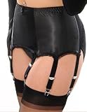 What Katie Did L2003 Klassischer Retro H?ftg?rtel Strumpfhalter Maitresse ( Satin, schwarz )