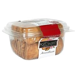 Aunt Gussie's Almond Biscotti, 12-Ounce Tubs (Pack of 4)
