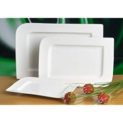 Platte Beilagenplatte Snackplatte Flirt FANTASTIC 2 St�ck 21 x 14 cm