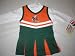 Miami Hurricanes Baby Cheerleader Dress