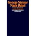 Nach Babel: Aspekte der Sprache und des �bersetzens (suhrkamp taschenbuch wissenschaft)