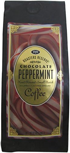 Roasters Reserve Chocolate Peppermint Gourmet Flavored Ground Coffee, 12 oz (340g)