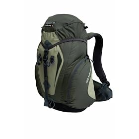High Peak Rucksack "Vector 32", Color: Darkolive / Beige