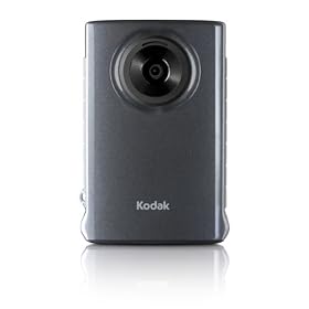 Kodak Mini Video Camera with SD Card (Grey) by Kodak