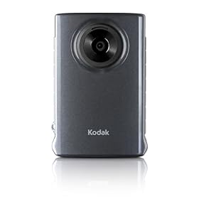 Kodak 8318867 Mini Video Camera with SD Card (Grey)