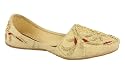Unze Khussa (indian Pumps) - Cs9655-Gold-2.0
