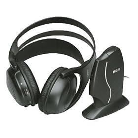 RCA WHP140 900 MHz Wireless Headphones