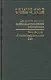 Review BRILL  / New Aspects of International Investment Law/Les aspects nouveaux du droit des investissements internationaux (Recueil Des Cours)