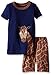 Gymboree Boys' Navy Giraffe Sleep Set