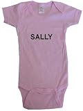 SALLY - Name Series - White, Blue or Pink Onesie / Baby T-shirt