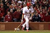 2011 World Series G. 6 - Texas Rangers v St Louis Cardinals, St Louis, MO - Oct. 27: Lance Berkman Photographic Poster Print by Jamie Squire, 8x12