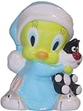 Auth. Warner Looney Tunes Tweety Hug Cookie Jar Container