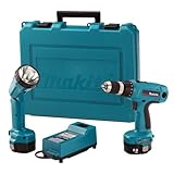 Makita 6337DWDLE 14.4 Volt 1/2 inch MFORCE Cordless Drill & Flashlight Kit with Exclusive Shift Lock Drive System