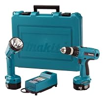 Makita 6337DWDLE 14.4 Volt 1/2-Inch MFORCE Cordless Drill & Flashlight Kit with Exclusive Shift Lock Drive System
